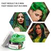 VOLLUCK Hair Color Wax Temporary Hair Color Green Hair Dye Hair Styling Clays for Party, Cosplay, Halloween, Christmas 4.23 oz. (Green)