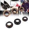 100pcs Metal Eyelets Kits, Small Grommets with Washers Fastener for Leather Craft DIY Sewing(6mm)