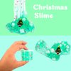 3 Pack Jelly Cube Crunchy Slime Kit, with Yellow, Red,Green Clear Crunchy Slime, Super Soft Sludge Toy,Cute Charms, Party Favors Slime for Girls and Boys