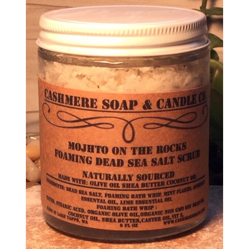 Mojito On The Rocks Foaming Dead Sea Salt Scrub