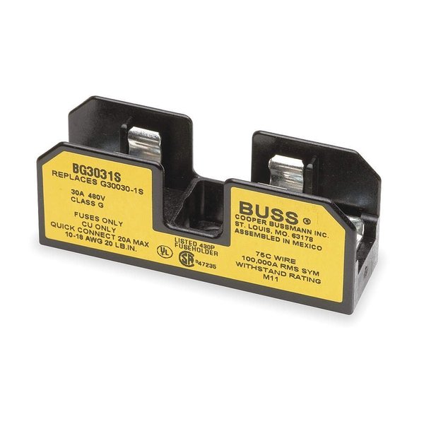 Fuse Block, Industrial, 30A, 1 Pole