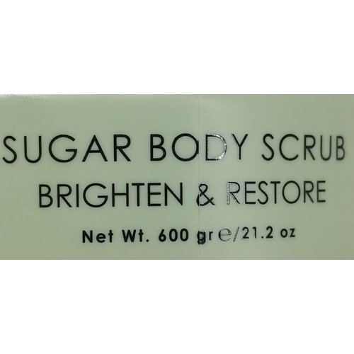 Ciroa, Matcha Green Tea & Macadamia Oil, SUGAR BODY SCRUB, 21.2 oz (600gr) Brighten & Restore, (Pack of One)