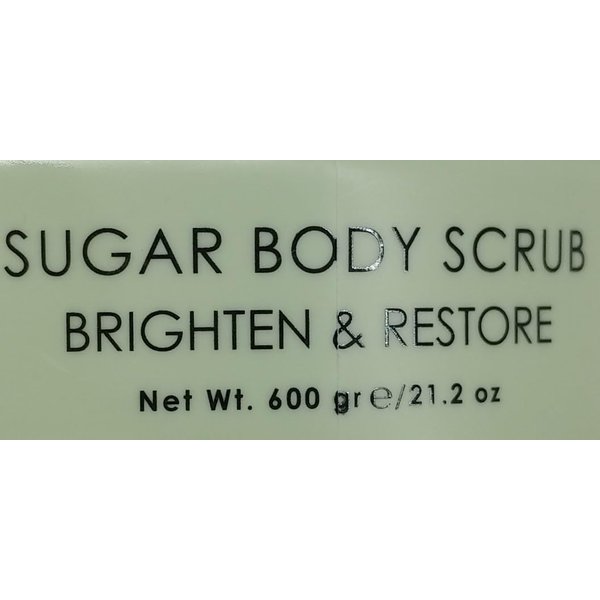 Ciroa, Matcha Green Tea & Macadamia Oil, SUGAR BODY SCRUB, 21.2 oz (600gr) Brighten & Restore, (Pack of One)