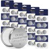 50 Count CR2032 3V Lithium Coin Cell Batteries, Long Lasting Power in Child Resistant Packaging, 8-Year Shelf Life – 50 Pack