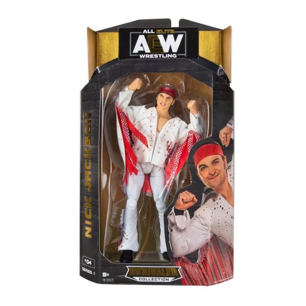 AEW Nick Jackson Young Bucks Unrivaled Series 1B (Variant) Wrestling Action Figure