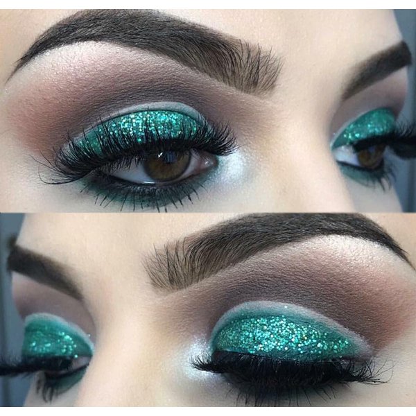 LA Splash Cosmetics Loose Glitter Rose Pink Eyeshadow Champagne Metallic Powder for Lips/Hair/Nail/Body - Crystallized Glitter (Cali Rose)