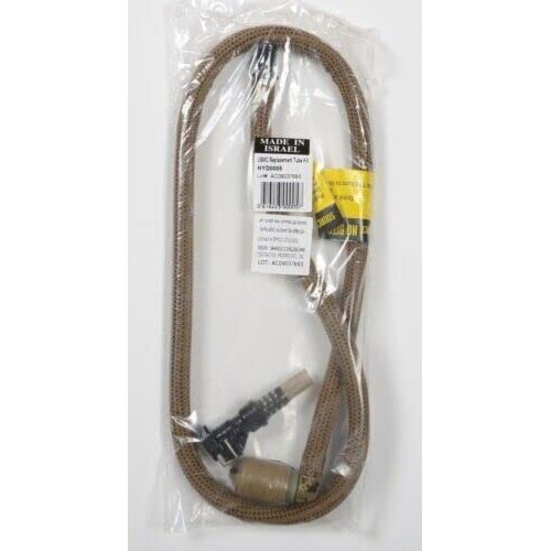 New USMC Coyote Replacement Hydration Tube No-bite Storm Valve with The Included Quick Connect Parts (with Quick Connect Parts)