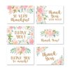 24 Floral Thank You Cards With Envelopes Bulk - Housewarming Thank You Cards Wedding Thank You Cards With Envelopes Kids, Baby Shower Thank You Cards Graduation Thank You Notes With Envelopes Set