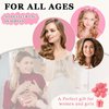 Gwabee No Heat Curling Headband, 70" Soft Hair Curlers to Sleep In Overnight Curls Headband, No Heat Hair Curler Ribbon Curl Wrap for Long Hair Rollers, 9 PCS Curling Rods Set with Yoga Strap -Black