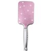 Fashion Pink Crystal Paddle Brush,Exclusive Blingbling Hair Brush,Massage Air Cushion Rhinestone Hair Comb For Women