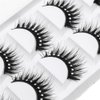 10 Pairs Soft False Eyelashes, Natural 3D Fake Eye Lashes with Shiny Rhinestones Makeup Party Extension Eyelashes Handmade Fake Lashes Volume Eyelash
