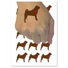 Shar-Pei Dog with Heart Temporary Tattoo Water Resistant Fake Body Art Set Collection - 15 2" Tattoos (1 Sheet)
