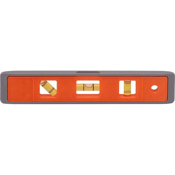 Johnson Level & Tool 7500M Magnetic Structo-Cast Torpedo Level, 9", Orange, 1 Level