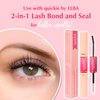 Quickie by LLBA DIY Lash Extensions | Handmade Cluster Individual Lashes | C/D Curl | 8-16mm Mixed Lengths | Easy Home Eyelash Extensions Application (Everyday Classic 003, C 10mm-16mm)