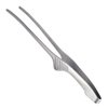Shimomura Planning 35689 Tongs, Easier to Use than Vegetable Chopsticks (Made in Japan), Dishwasher Safe, Floating Tip, Slim and Easy to Grab, Anti-Slip, Grasping, Stainless Steel, Total Length: 9.4
