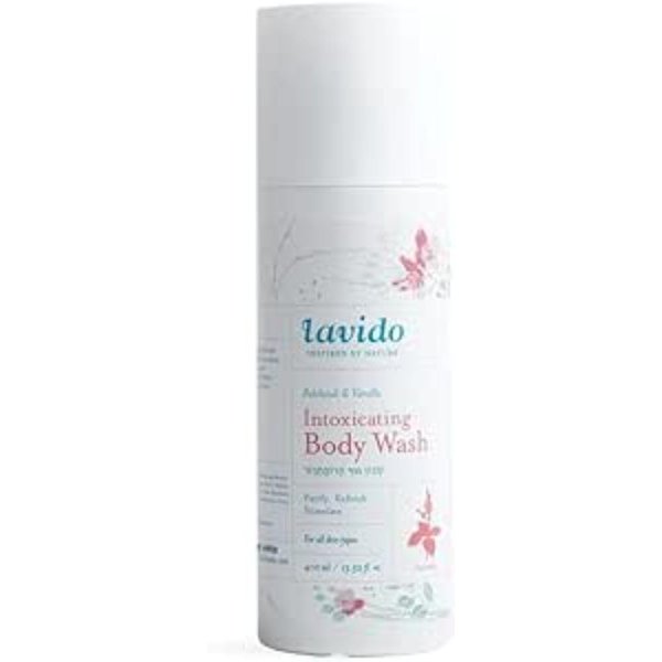 Lavido - Natural Patchouli + Vanilla Intoxicating Body Wash | Cleanse, Refresh + Hydrate Skin (13.5 fl oz | 400 ml)
