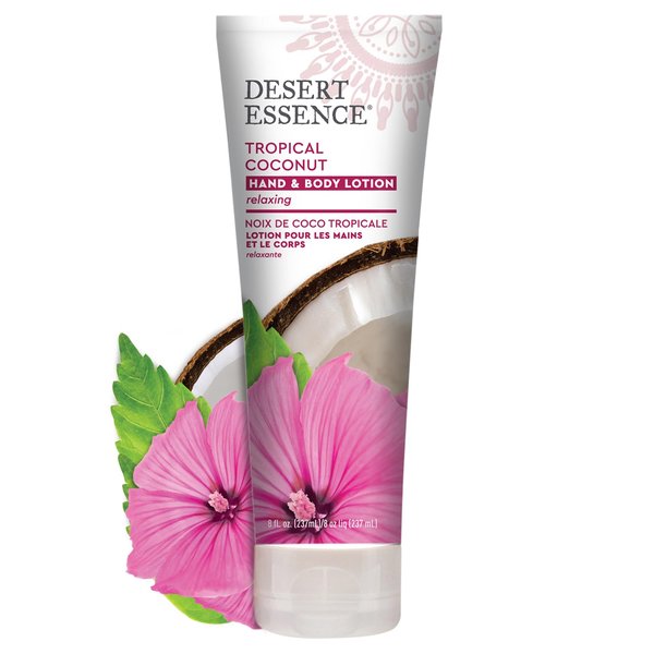 Desert Essence Coconut Hand and Body Lotion 8fl oz