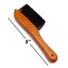 GSE Games & Sports Expert 2-Piece Solid Wood Billiard Pool Table Brush and Rail Brush Set, Billiards Pool Table Cleaning Tools, Billiard Pool Table Accessories (Oak)