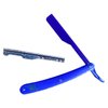 jegwar Barber Straight razor Salon Shaving Razor SHAVETTE RASOI RASOIRS 10 BLADES (BLUE)