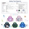 VASCHY Lunch Bag for Boys, Insulated Neoprene Lightweight Lunch Box Bag for Children School Daycare Kindergarten Astronaut