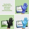 Comfy Package [100 Count Disposable Vinyl Gloves, Powder Free, Latex Free, Clear Gloves for Cooking and cleaning - Medium