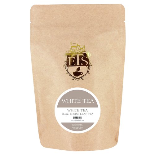 English Tea Store White Tea Loose Leaf Pouches 16oz