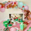 Christmas Balloon Arch Kit, 18" 10" 5" Christmas Balloons Decoratons with Christmas Foil Balloons for Christmas Party Decorations Xmas New Year Birthday Party Supplies
