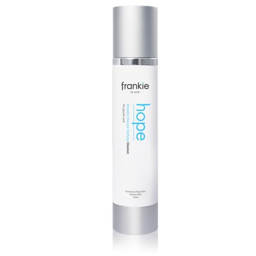 FP Skin Frankie for Acne Glycolic Acid Face Wash for Oily Skin with Activated Charcoal, Green Tea Extract and Hyaluronic Acid - Clarifying Without Drying 4 Oz/120ml