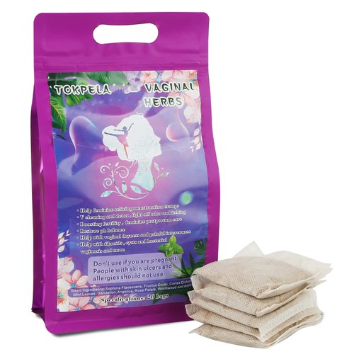 TOKPELA Yoni Herbs for Cleansing and Tightening,100% Organic V Steaming Herbs（Filter Bag Packaging), Yoni Kit, V Steam Herbs Tone & Rejuvenate for Women - V Cleansing，Ph Balance（20 Steams）