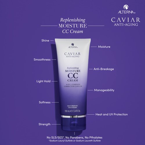 Alterna Caviar Anti-Aging Replenishing Moisture CC Cream, 5.1 Ounce (Pack of 1)