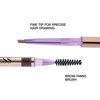 SELESTIA BEAUTY Eyebrow Pencil Brow Goddess - Long-Lasting Brow Pencil - Two-Sided Eyebrow Pen & Makeup Definer - Wax Eyebrow Liner Pencil, 0.1g (Sibelis)