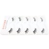 DAODER Eyelashes Half Lashes Natural Look Wispy Cat Eye Mink Lashes Flared Curly 15mm Fake Eye Lashes Extension Reusable Soft Light 3D False Eyelashes for Daily Wear 5 Pairs (8D Half Lashes Flared)