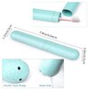 Hooqict 4 Pack Toothbrush Travel Case, Portable Breathable Travel Toothbrush Holder for Traveling, Camping, Home, School, Business