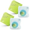 RAZOKO Coconut Oil Infused Woven Dental Floss, Vegan and Cruelty-Free, Mint Scent, 4 Month Supply(33 Yds x 2 Units)