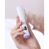 Hoonyn Handheld UV Nail Lamp, 5W UV Light for Gel Nails, Portable LED Nail Lamp, Mini Nail Dryer with LCD Screen, USB Nail Light for Fast Curing (White)