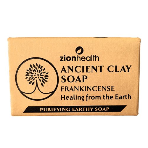 Adama Minerals Zion Health Clay Soap Frankincense 6 oz Bar Soap