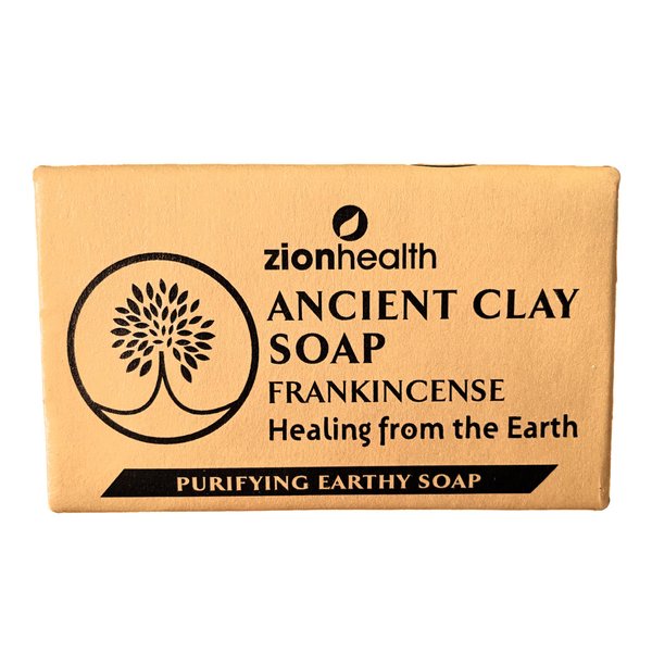 Adama Minerals Zion Health Clay Soap Frankincense 6 oz Bar Soap