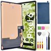 OLED Pixel 6 Screen Replacement for Google Pixel 6 LCD Screen Pantalla Touch Digitizer Display with Frame Tool Kit GB7N6 G9S9B16 Support Fingerprint
