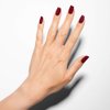 Gelish MINI Stand Out Soak-Off Gel Polish, Red Gel Nail Polish, Red Nail Colors, Dark Red Gel Polish, 0.3 oz