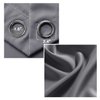 XTMYI Doorway Curtain Privacy,Portable Door Cover Curtain,Sound Proof Winter Summer Heat Blocking Insulated Thermal Grommet Blackout Curtains for Bedroom,80 Inch Length,Dark Grey