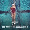 Speedo Unisex-Adult Swim Goggles Mirrored Vanquisher 2.0,Silver
