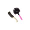 Vctitil 3D Round Hair Brushes Comb 360 Degree Ball Hairbrush Round Curly Hair Comb & S-Shaped Comb Tools Frizz Hair Brush