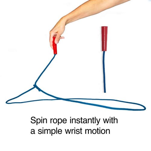 Western Stage Props Children’s Cowboy Kiddie Trick Rope Lasso Pre-Tied | Ages 4-10 |Blue|