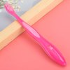 Professional Children Toothbrush, Extra Soft Hair Anti-Slip Kids Toothbrush for 8-12 Years Old Child(Rose Red)