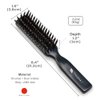 Generic Natural Boar Bristle Hair Brush [Made in Japan] with Camellia Oil, Soft Bristles [Hair Brush], Premium Quality for All Hair Types