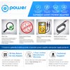 T-Power Charger for Precor EFX 546 EFX 556 EFX546 EFX556 Elliptical Trainer Fitness Machine Ac Dc Adapter Power Supply Cord
