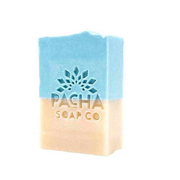 Pacha Bar Soap - Sand and Sea - Natural - Exfoliating - 4 Ounce