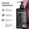 AUTHENTIC BATH & SOAP Natural - Damask Rose Oil Liquid Hand Soap - Hydrating for All Skin Types, with Vitamin E, Cruelty Free, Vegan, Biodegradable, Sulfate Free, Palm Oil Free 16.9 Fl Oz