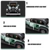 Partekavo Vintage Car Building Block Toy, Technology Car Building Kits, Collectible Model Cars Set to Build, Racing Car Construction Toy for Adult, Gift, 249Pieces (811)