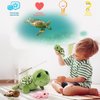 MorisMos Sea Turtle Stuffed Animal with Babies, 14'' Mommy Stuffed Turtle with 3 Baby Turtles & 2 Plush Eggs in Tummy, Big-Eyed Turtle Toys for Kids Toddlers,Sea Stuffed Animals,Tortoise Plush Pillow